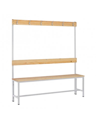 Banco Vestuario Simple Madera con...