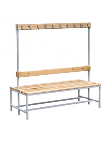 Banco Vestuario Simple Madera con...